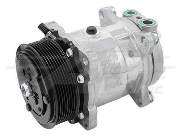 OE Sanden Compressor SD5H14 -119m, 8 Groove Clutch 12V - 509-5549