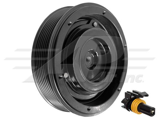 OE Complete Clutch Kit with Hub, Pulley, Coil, and Dust Cover - Rubber Style Hub - 600-3020