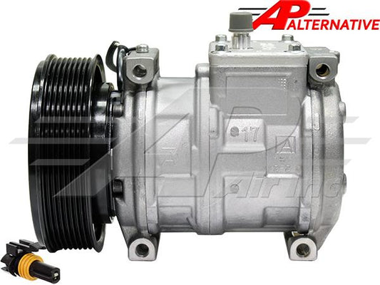 Alternative Denso Compressor 10PA17C - 146mm, 8 Groove Clutch, 12V - 503-1403