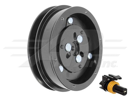 Denso Clutch - 146mm, 1 Groove, 12V - 600-3007
