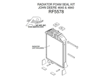 Radiator Foam Seal Kit - RF5578