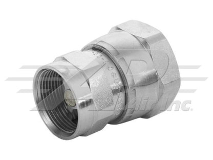 # 8 Female Coupler Half With Valve - 451-1004