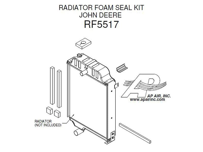 Radiator Foam Seal Kit - RF5517