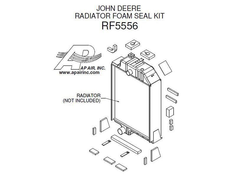 Radiator Foam Seal Kit - RF5556