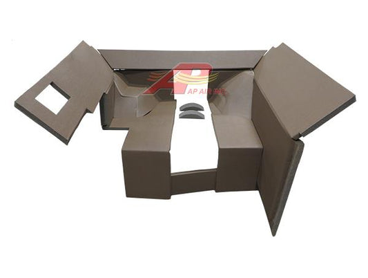 Qwik Fit Lower Cab Kit - Brindle Brown - CK50502