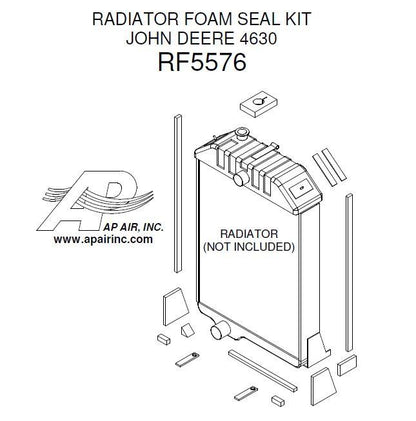 Radiator Foam Seal Kit - RF5576