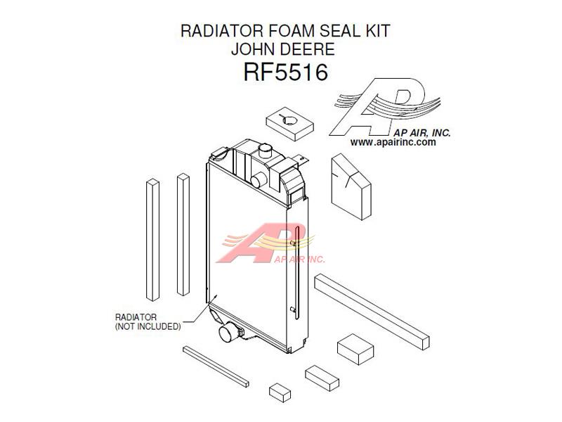 Radiator Foam Seal Kit - RF5516