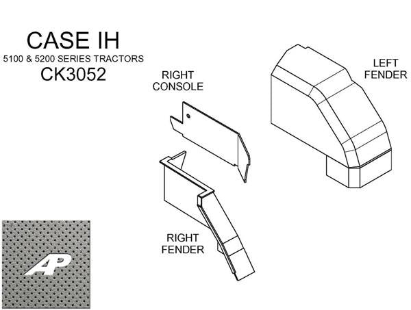 Lower Cab Kit - Embassy Gray