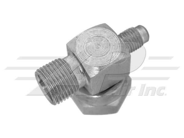 R12 Tube O-Ring Backseat Valve With #8 Male O-Ring Thread