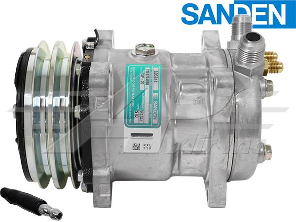 Original Sanden SD5S14, 5 1/4" 2 Groove