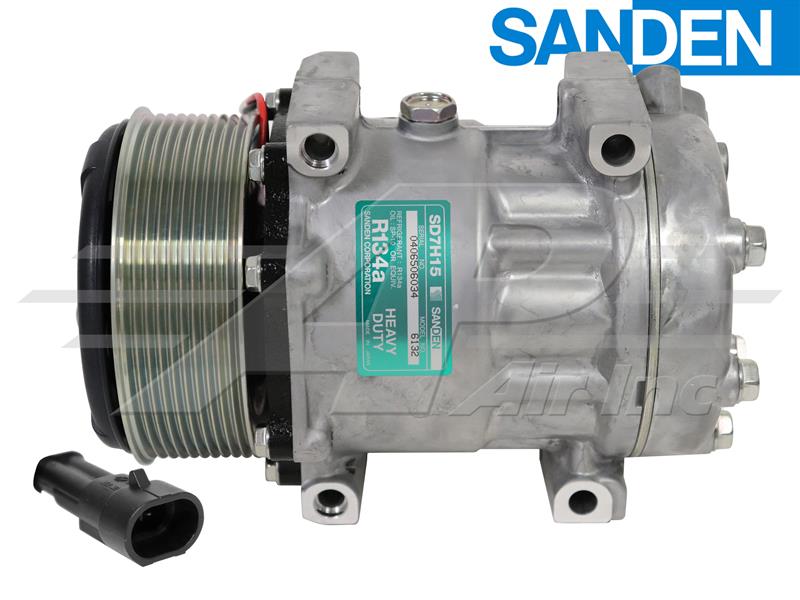 Original Sanden SD7H15, 4.68" 10 Groove Serpentine Clutch