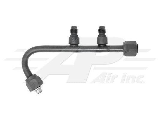 Condenser to Receiver Drier Steel Line - Receiver Drier End Late Serial Number LATE serial number