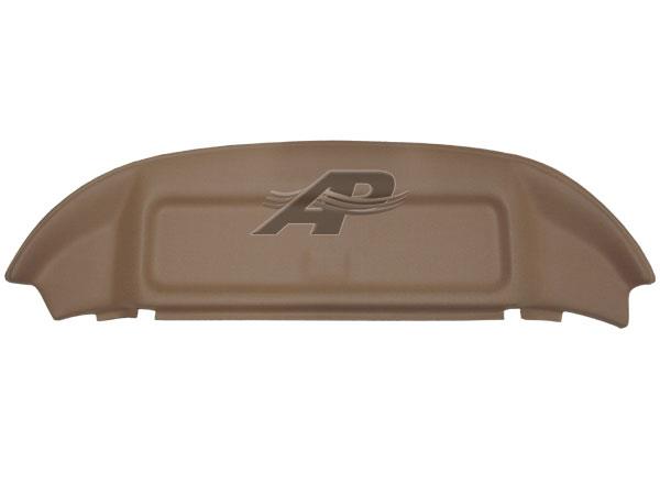 John Deere Front Cloth Headliner, With Visor Indent - Camel Hair Tan LATE serial number