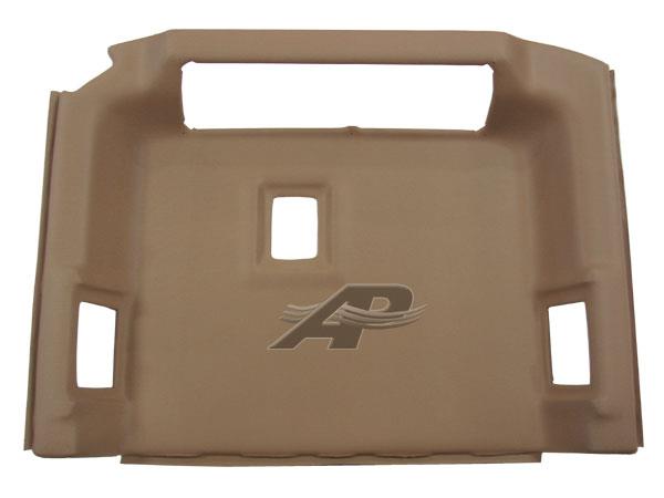 Main Cloth Headliner with Offset Dome Light with Monitor Notch - Camel Hair Tan EARLY serial number