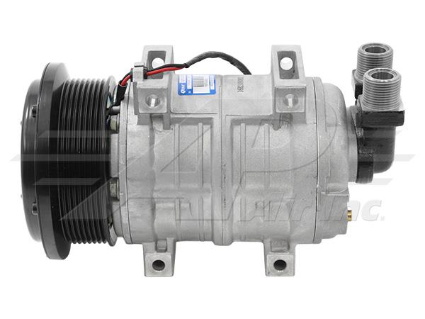 OE TM-16HD Compressor - 118mm, 8 Groove Clutch, 12V