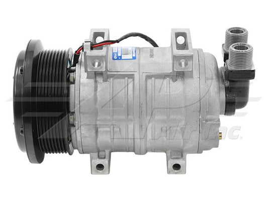 OE TM-16HD Compressor - 118mm, 8 Groove Clutch, 12V
