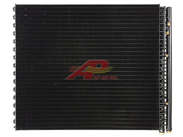 Condenser with Oil and Fuel Cooler