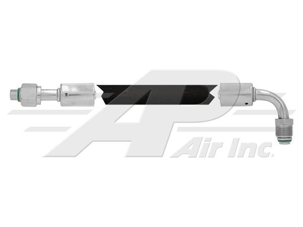 1 Piece All Rubber Hi Side #6 Condenser to Receiver Drier Hose