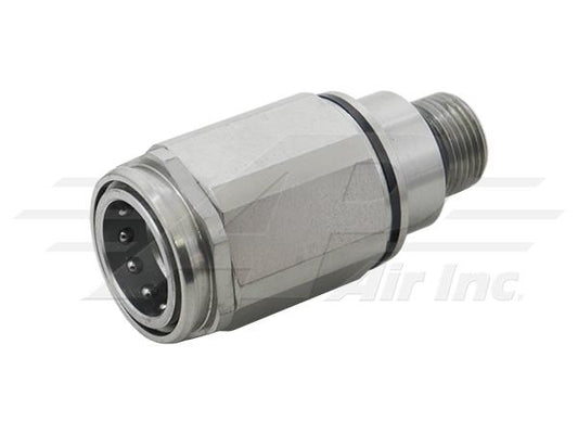 Female Poppet 1/2" Hydraulic Coupler