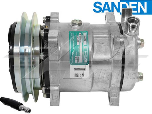 New Sanden SD5H14, 6" Single Groove, Vertical 8 and 10 O-Ring