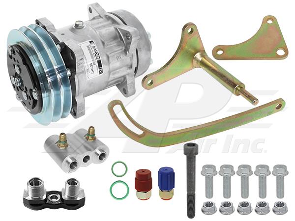 Nippondenso to Sanden Conversion Kit