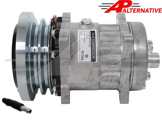 Alternative Compressor SD7H15 - 132mm, 2 Groove Clutch 12V