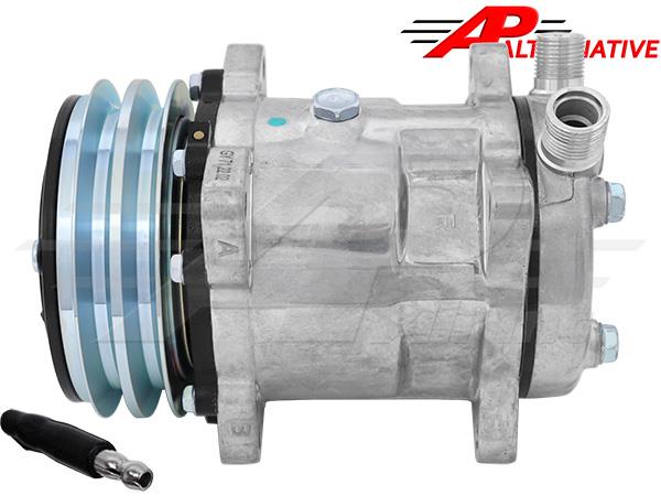Aftermarket Sanden SD5H14 5 14 2 Groove Clutch Vertical 8 and 10 ORing