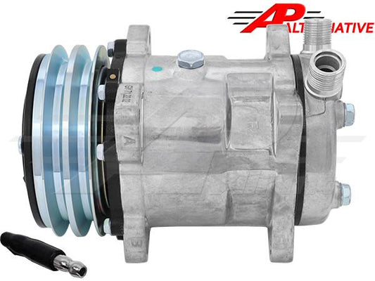 Aftermarket Sanden SD5H14 5 14 2 Groove Clutch Vertical 8 and 10 ORing