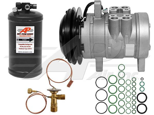 Ag A/C Kit - Heavy Duty Denso Style Compressor LATE serial number
