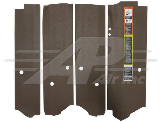 OEM Style Cab Post Kit - Brindle Brown