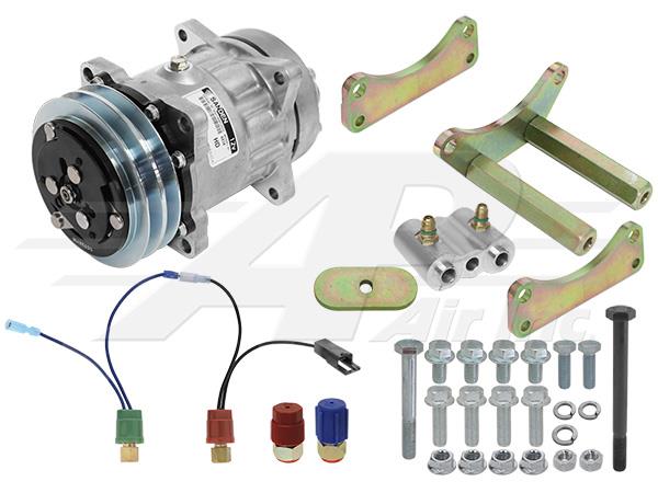 A6 To Sanden Conversion Kit 12V, 5 1/4"