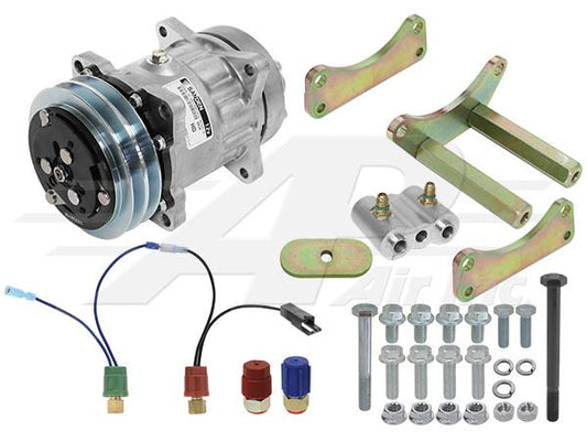 A6 To Sanden Conversion Kit 12V, 5 1/4"