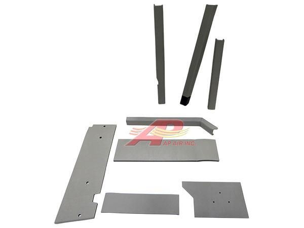 Lower Cab Kit with PreMolded Post Kit - Embassy Gray