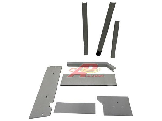 Lower Cab Kit with PreMolded Post Kit - Embassy Gray