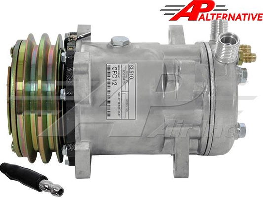 Alternative Compressor SD510 - Groove Clutch V Late Serial Number LATE serial number