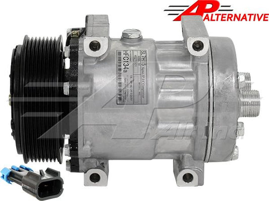 AP Series Compressor SD7H15HD - 119mm, 8 Groove Clutch,12V