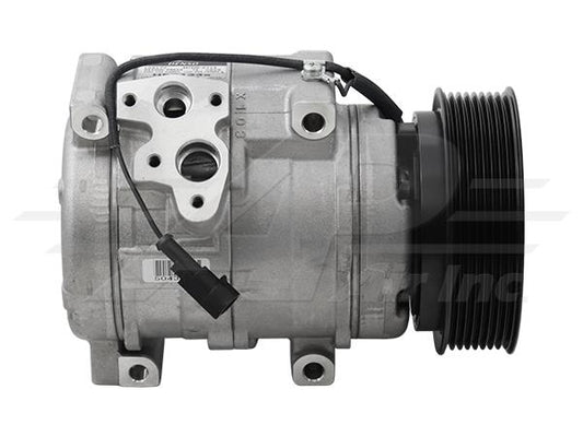 OE Denso Compressor 10S17C - 125mm, 8 Groove Clutch, 12V