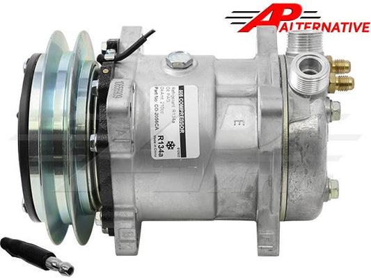 Aftermarket Sanden SD508, 6" Single Groove, Vertical Tube O-Ring