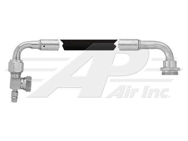 Suction Hose - Compressor End - All Rubber Version