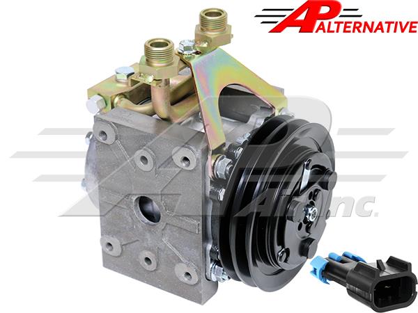 2 Groove - 6", York to Sanden Conversion Kit, LH Suction