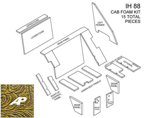 Series Cab Kit - Western Brown
