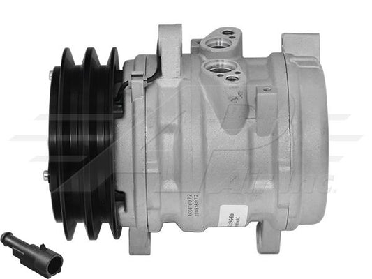 Alternative Delphi Compressor SP10 - 121mm, 2 Groove Clutch, 12V