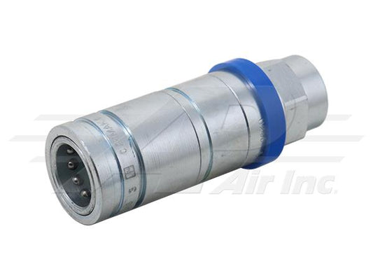 Female Poppet 1/2" Hydraulic Coupler