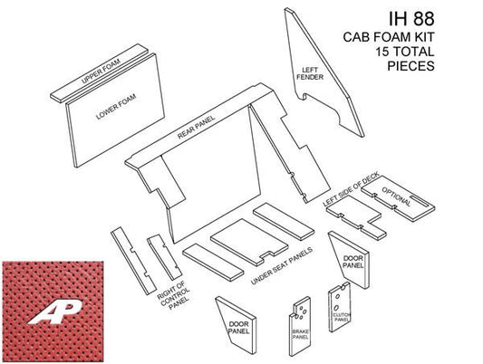 Series Cab Kit - Red