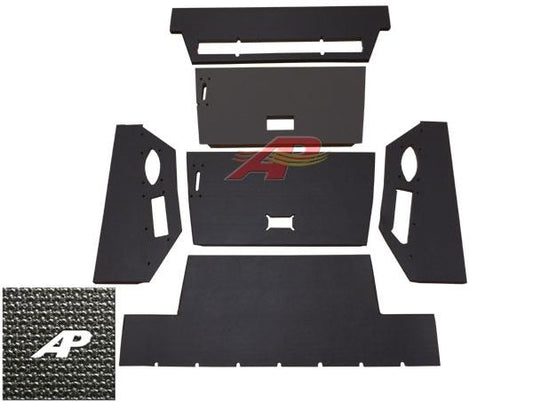 Piece Headliner - Black Basketweave