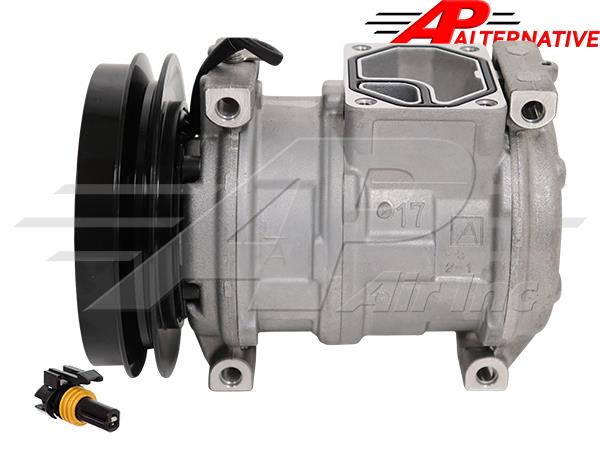 Alternative Denso Compressor 10PA17C - 146mm, 1 Groove Clutch, 12V LATE serial number