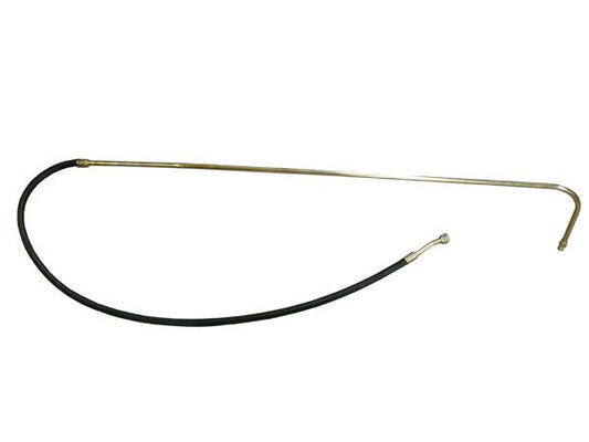 LS - Suction Hose - OE Steel - Cab Post Compressor to Evaporator - Flare Early Serial Number EARLY serial number