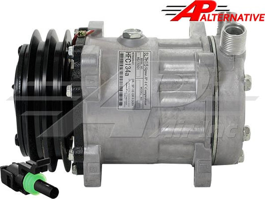 AP Series Compressor SD7H15 - 132mm, 2 Groove Clutch, 12V EARLY serial number