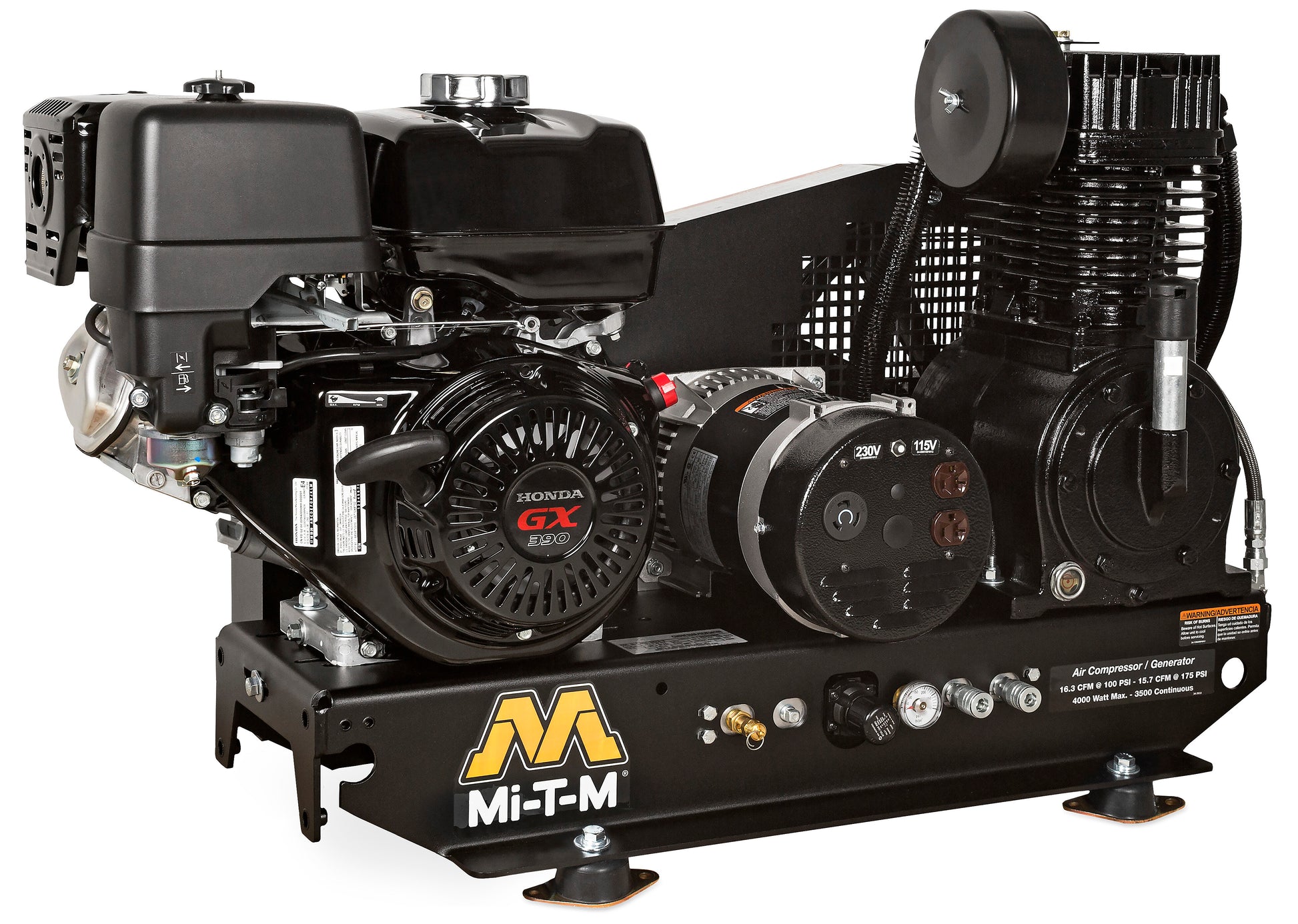 Mi-T-M AG2-SH13-B air compressor generator