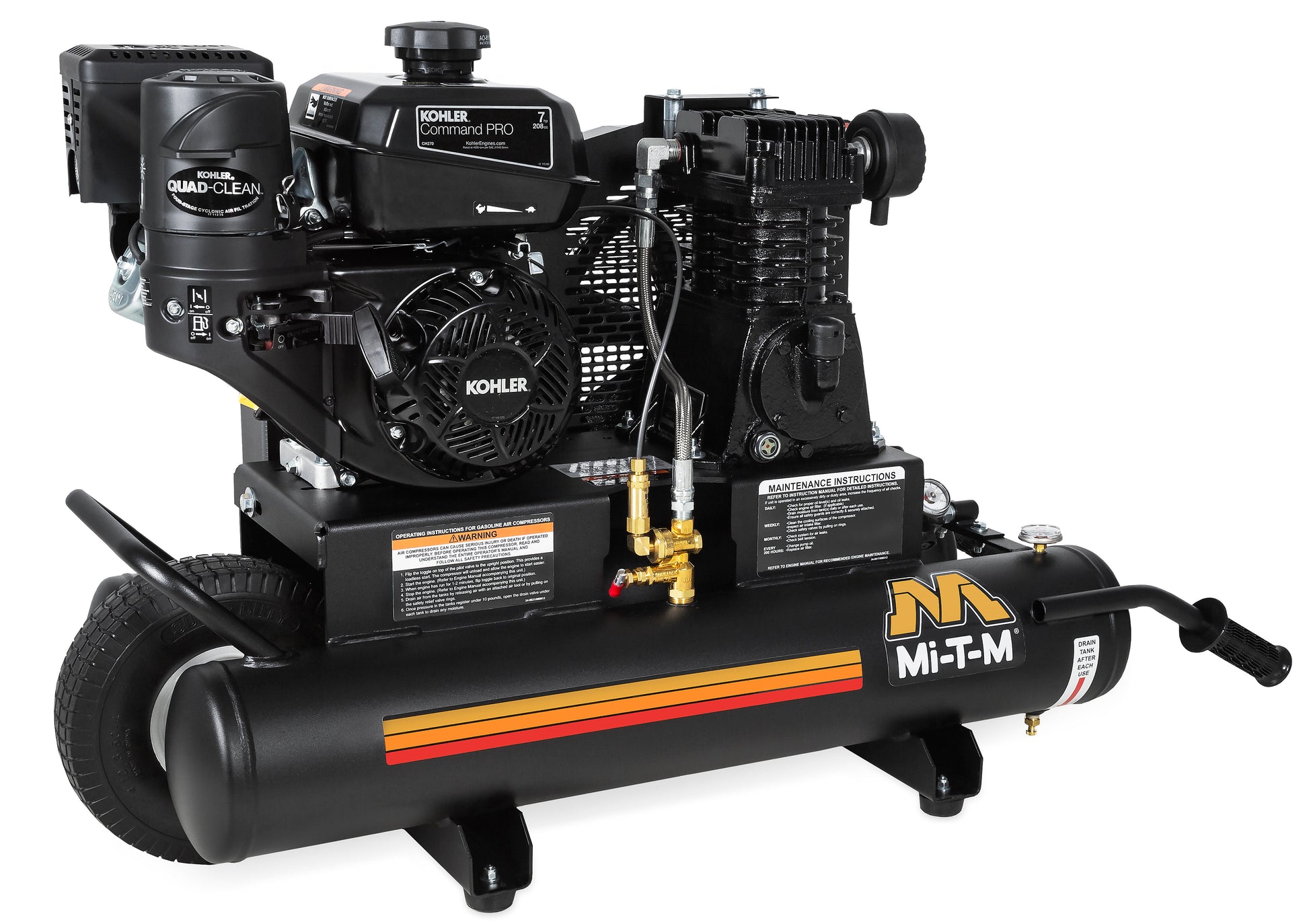 Mi-T-M AM1-PK07-08M 90 PSI air compressor